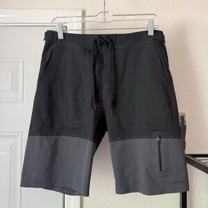 AETHER black grey men’s‎ athletic shorts